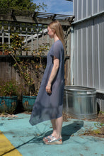 Load image into Gallery viewer, Henrik Vibskov - Thumb Plissé Blouse - Stone Blue - side
