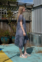 Load image into Gallery viewer, Henrik Vibskov - Thumb Plissé Blouse - Stone Blue - side
