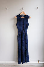Load image into Gallery viewer, henrik Vibskov - Tie Dress - Midnight Blue - flat front
