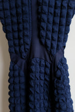 Load image into Gallery viewer, henrik Vibskov - Tie Dress - Midnight Blue - flat detail
