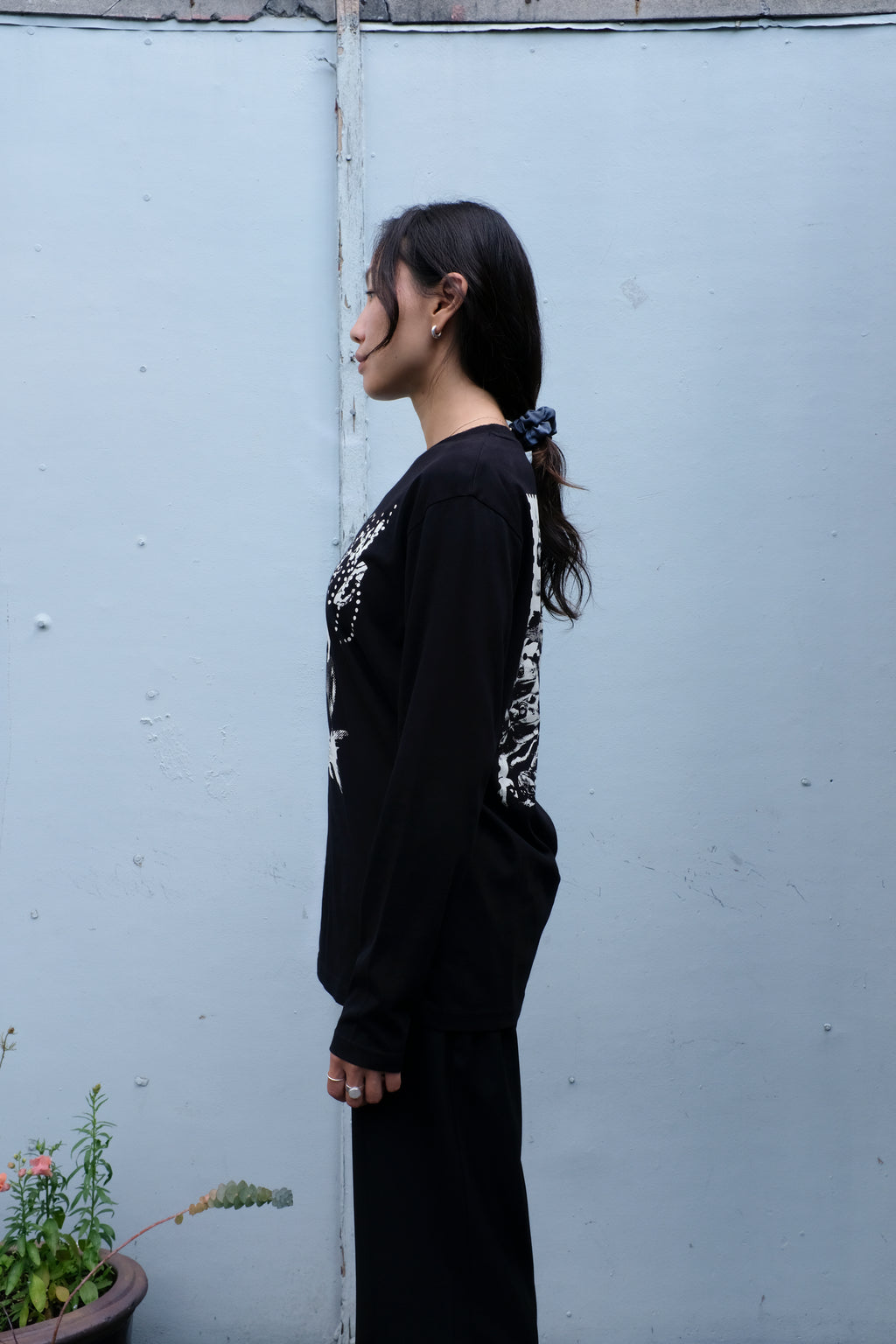 Henrik Vibskov - Tower Swamp Blouse - Black -side