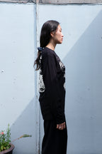 Henrik Vibskov - Tower Swamp Blouse - Black -side