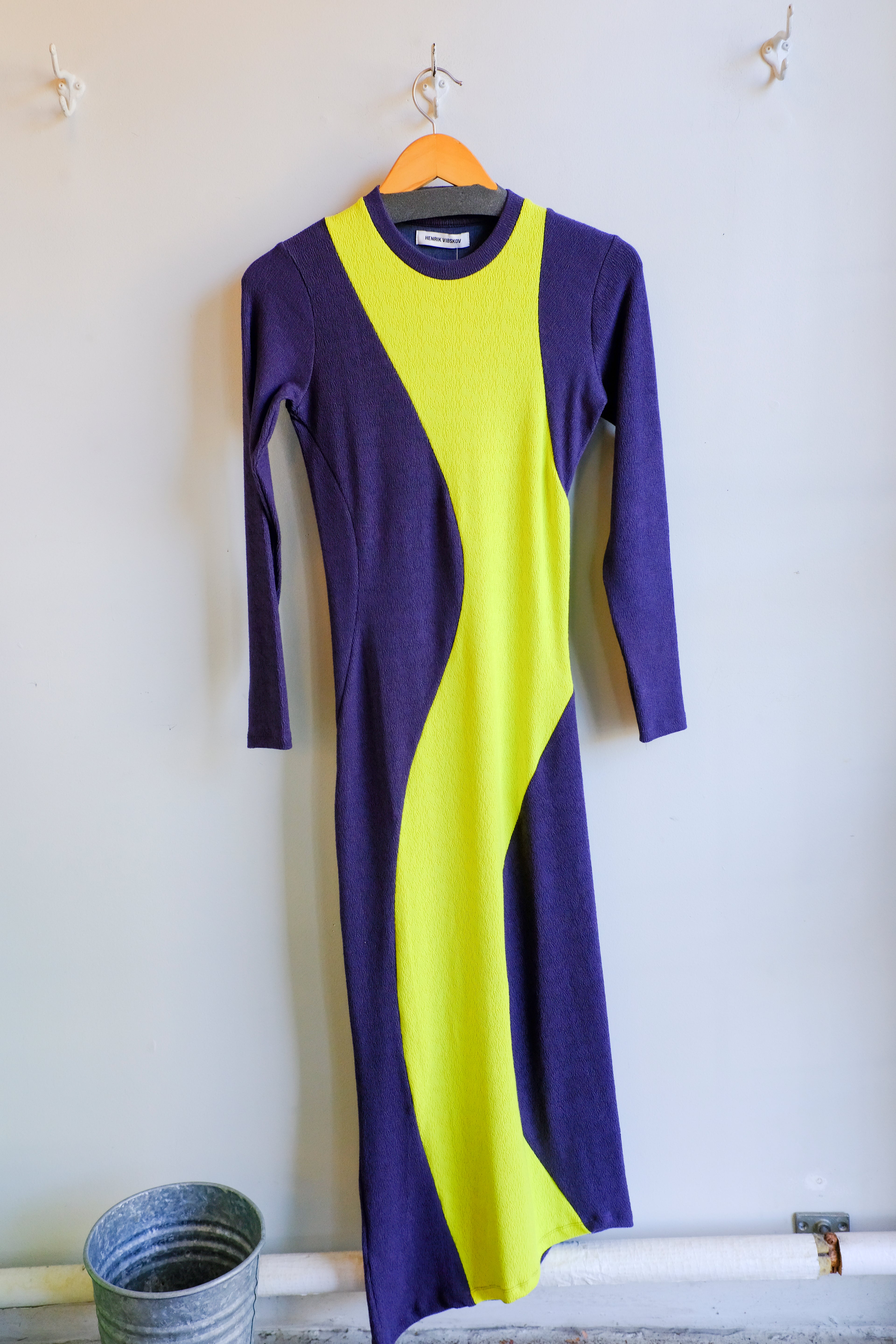 Henrik Vibskov - Vertigo Dress - Jersey BiColour - flat front