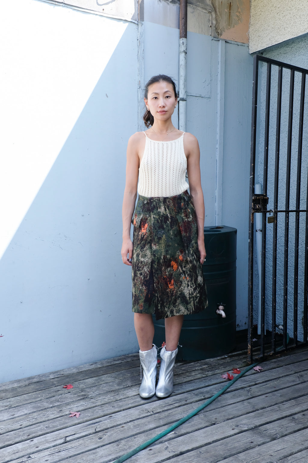 Henrik Vibskov -  Carry Skirt - Gobelin Swamp - front