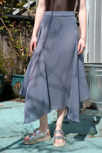 Load image into Gallery viewer, Henrik Vibskov - Wrist Plissé Skirt - Stone Blue - front
