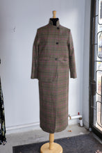 Load image into Gallery viewer, Henrik Vibskov - Afternoon Coat - Moss Pink Checks - front
