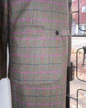 Load image into Gallery viewer, Henrik Vibskov - Afternoon Coat - Moss Pink Checks - detail

