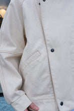 Load image into Gallery viewer, Homecore - Antoine Beryl Denim Jacket - Ecru - detail
