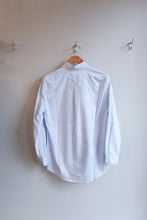 Load image into Gallery viewer, Henrik Vibskov - Block Shirt - White Blue Grid - flat back
