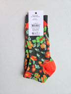 Henrik Vibskov - Bouquet Sock - Orange Floral Affairs - back