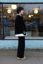 Load image into Gallery viewer, Henrik Vibskov - Dusk Corduroy Pants - Black - side
