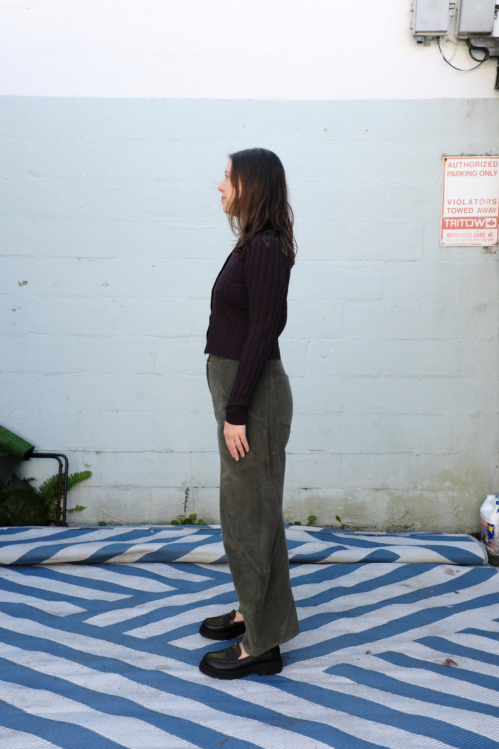 henrik vibskov - Digi Corduroy Pant - Duffle Bag - side