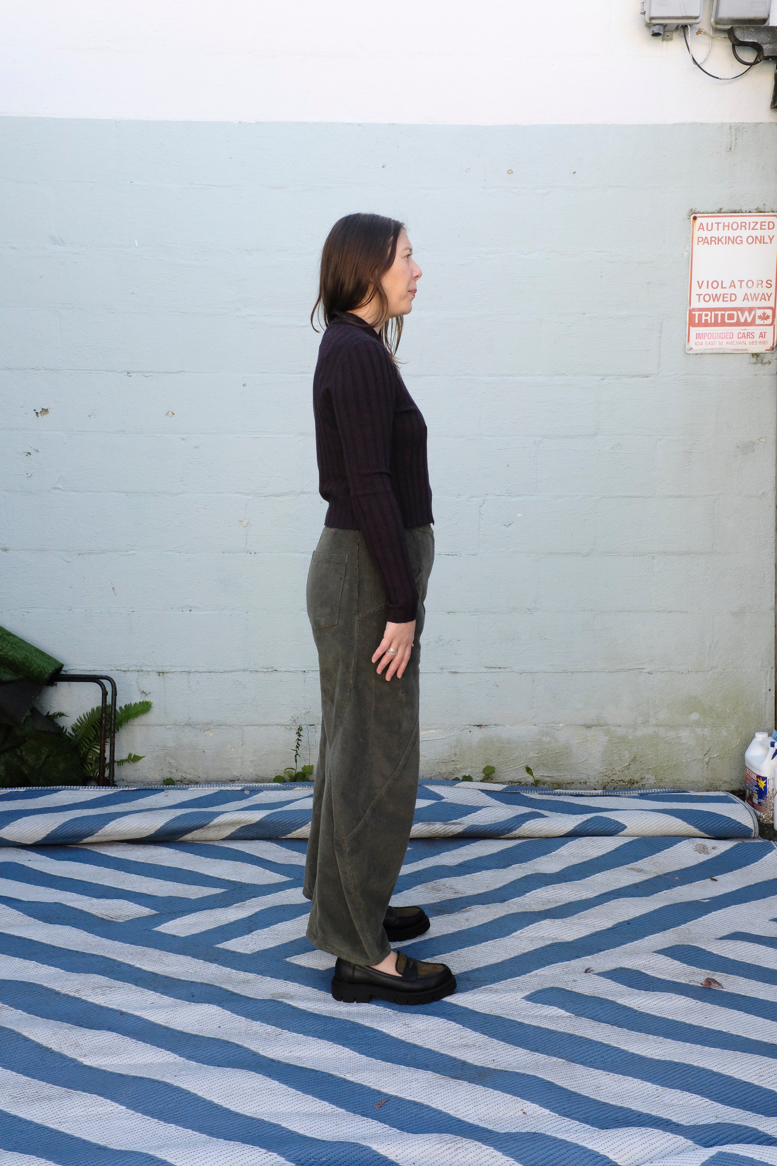 henrik vibskov - Digi Corduroy Pant - Duffle Bag - side