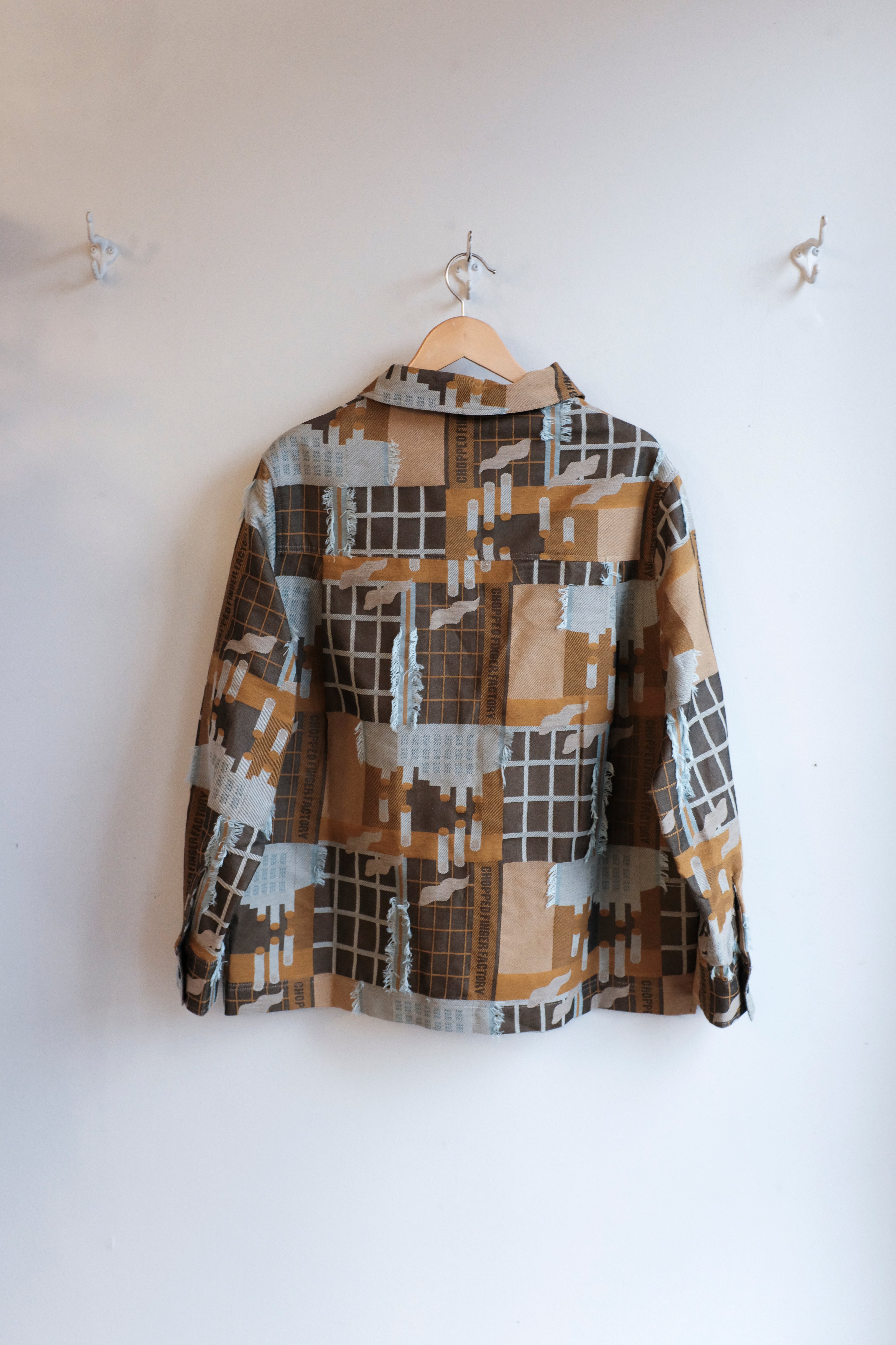 Henrik Vibskov - Field Shirt - Spice Finger Factory - flat back