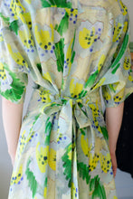 Load image into Gallery viewer, henrik Vibskov - Frown Silk Dress - Spraycan White Green - back
