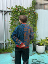 Load image into Gallery viewer, Henrik Vibskov - Greenhouse Knit Sweater - Petrol Brown Tomatoes - back
