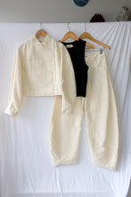 Load image into Gallery viewer, Henrik Vibskov - Moon Jacket - Off White Bird - don&#39;t know what to wear with the set? go simple!
