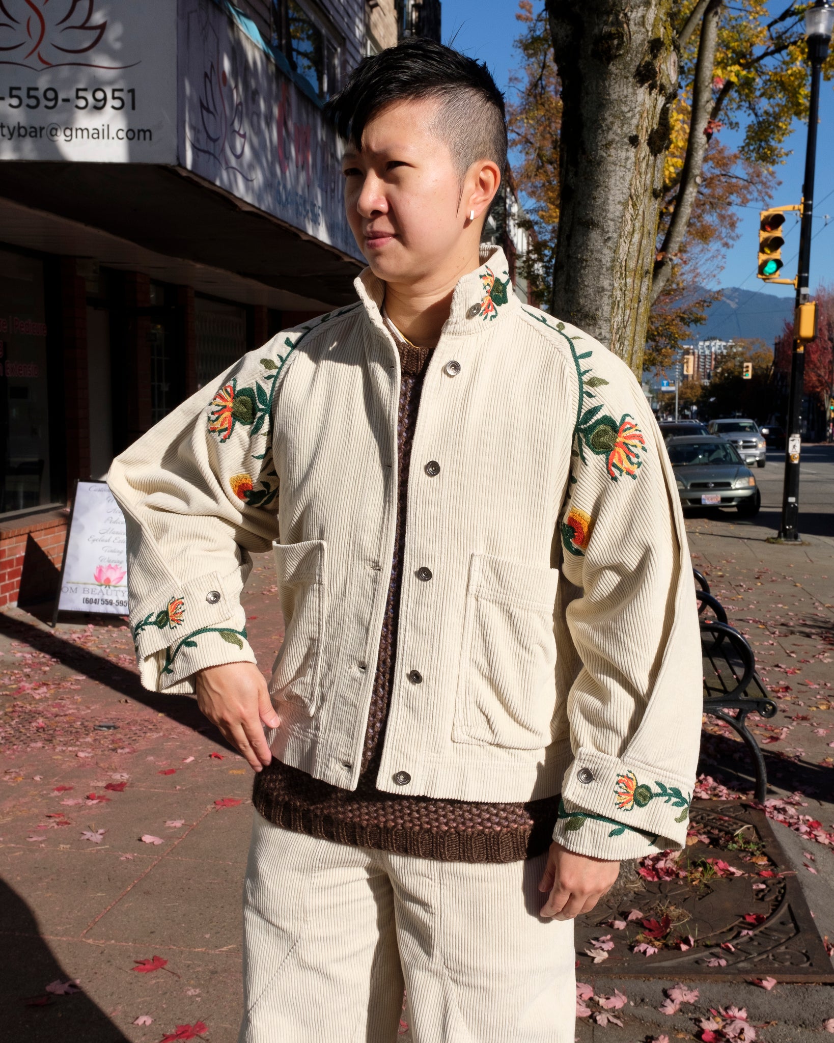 Cast Corduroy Jacket - Fog – Eugene Choo