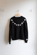 Load image into Gallery viewer, henrik vibskov - Nordic Horse Shrimp Sweatshirt - Black - flat back
