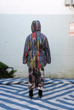 Load image into Gallery viewer, henrik vibskov - Puff Puffer Jacket - Dark Tetris Drips - back
