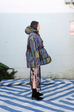 Load image into Gallery viewer, henrik vibskov - Puff Puffer Jacket - Dark Tetris Drips - side
