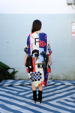 Load image into Gallery viewer, henrik vibskov - Renew Silk Dress - Playground Collage - back
