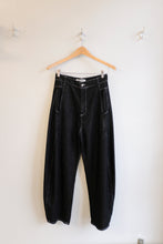 Load image into Gallery viewer, henrik vibskov - Shade Denim Pants - Dark Denim - flat front
