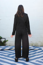 Load image into Gallery viewer, henrik vibskov - Shade Suiting Pants - Black Shadow Lines - back
