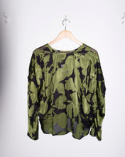 Load image into Gallery viewer, Henrik Vibskov - Tomato Blouse - Black Green Tomato - flat back
