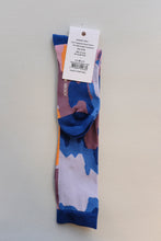 Load image into Gallery viewer, Henrik Vibskov - Void Transparent Femme Socks - Blue orange transparent back
