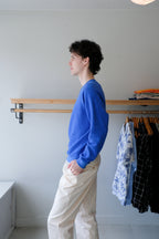 Aquae Sponge Sweatshirt - Cobalt Blue