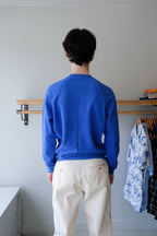 Aquae Sponge Sweatshirt - Cobalt Blue