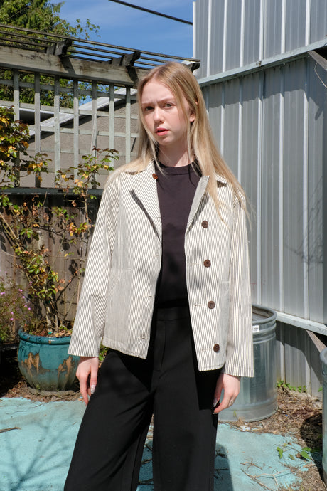 Homecore - Asza Jacket - Sailor Stripes - open - front