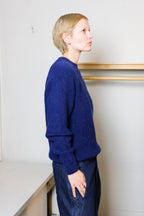 Homecore - Baby Brett Sweater - Dark Blue - side