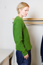 Homecore - Baby Brett Sweater - Lush Green - side