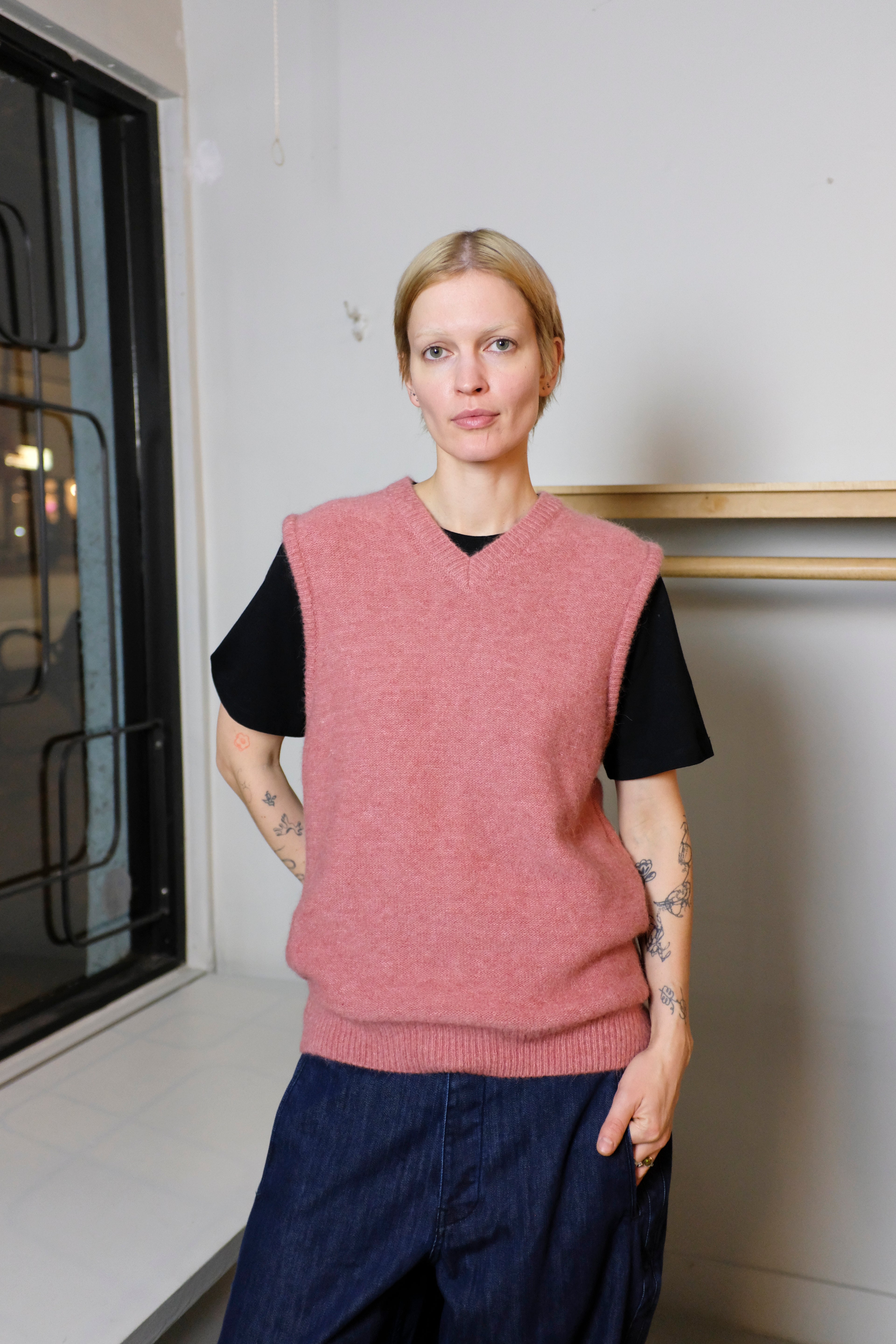 Homecore - Baby Firas Vest - Cosmo Pink - front