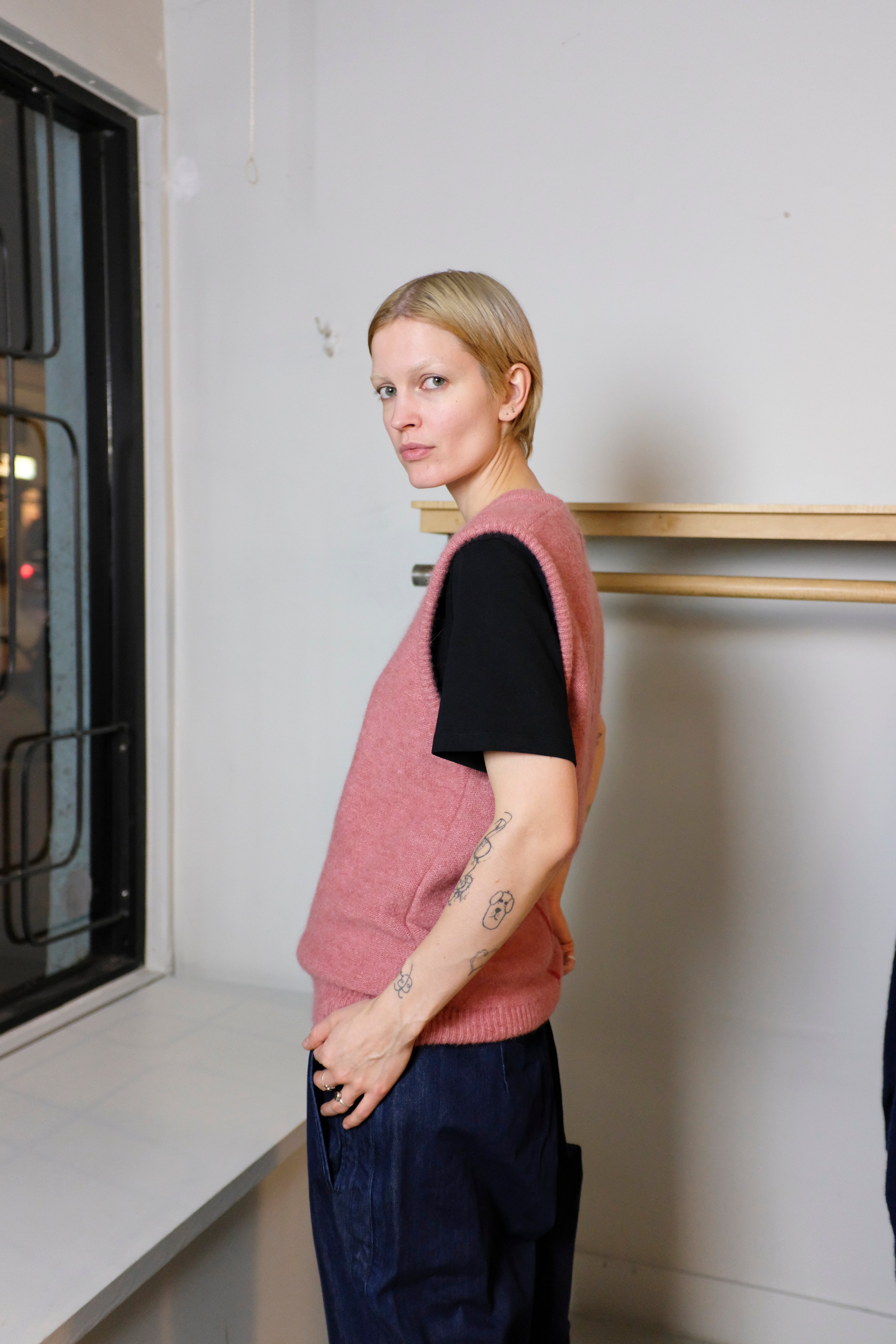 Homecore - Baby Firas Vest - Cosmo Pink - side