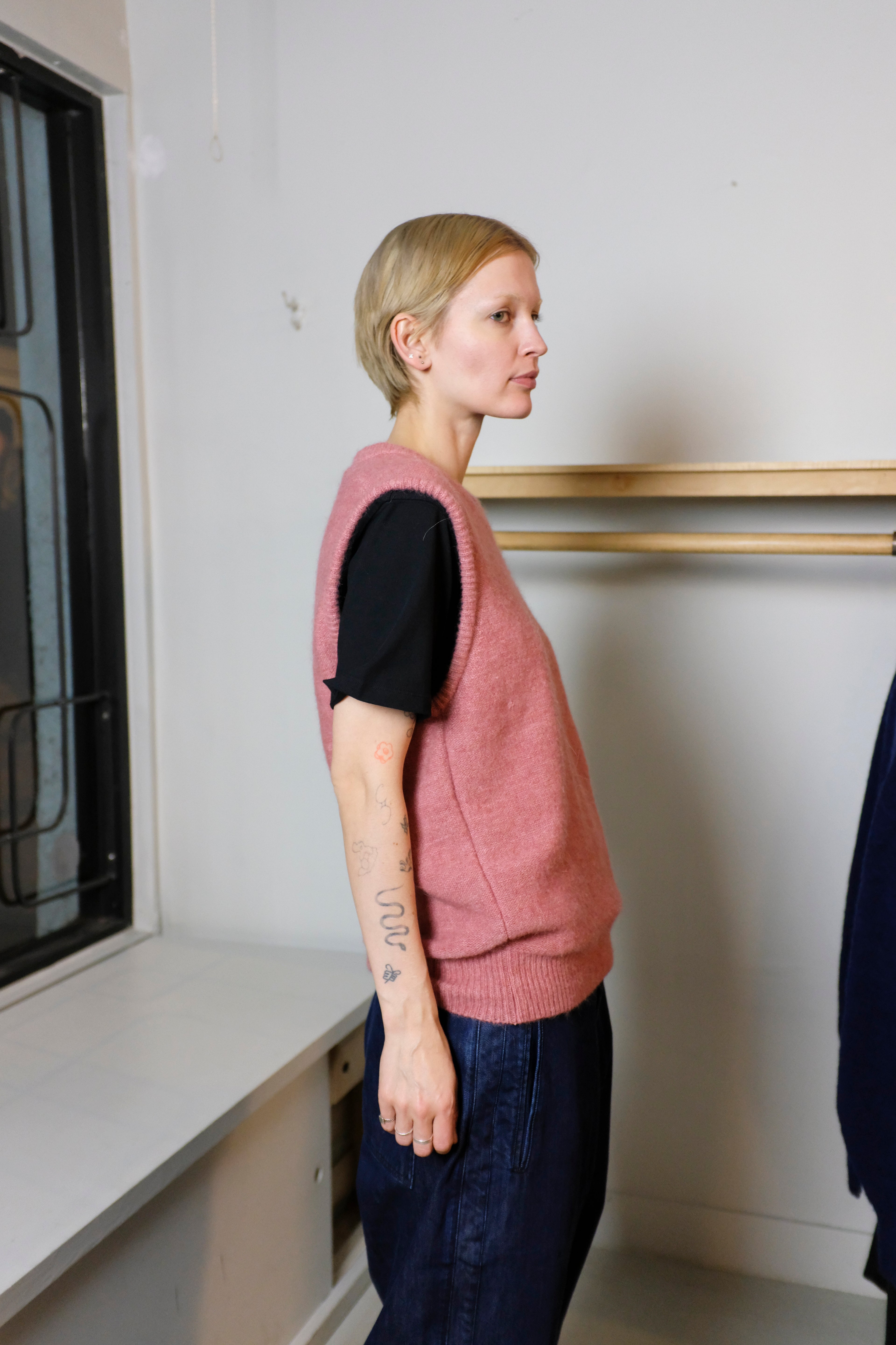 Homecore - Baby Firas Vest - Cosmo Pink - side