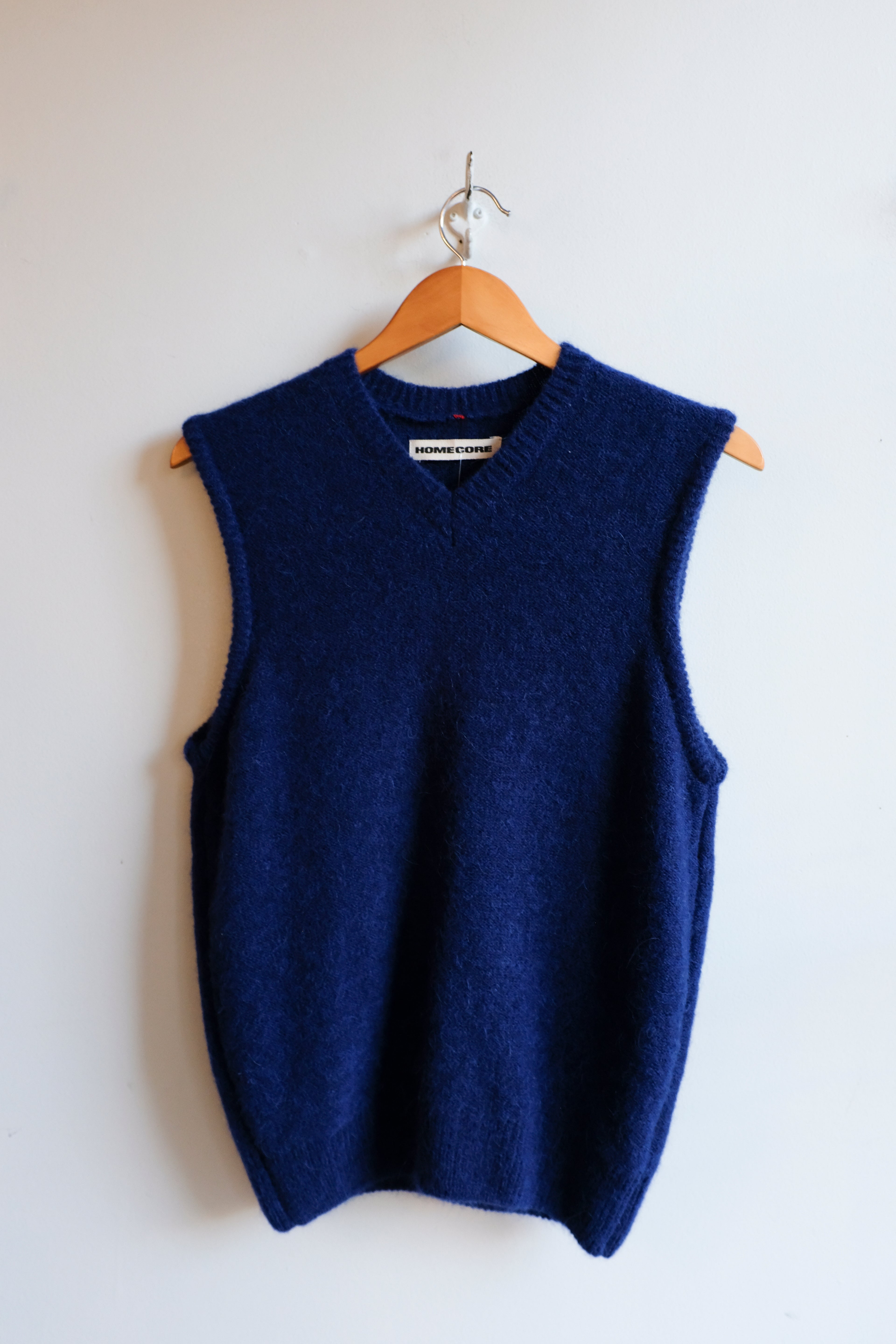 Homecore - Baby Firas Vest - Dark Blue - flat front