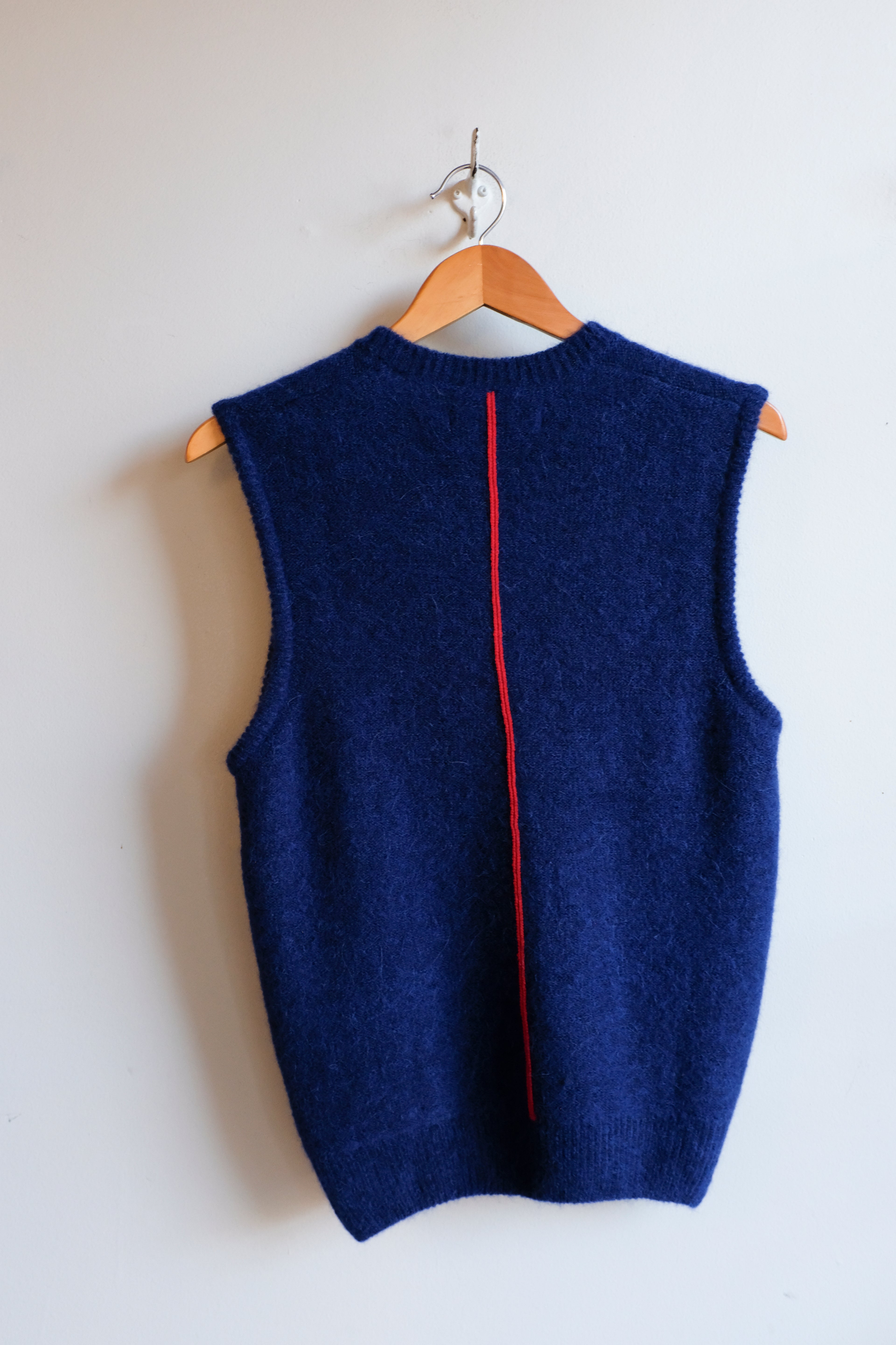 Homecore - Baby Firas Vest - Dark Blue - flat back