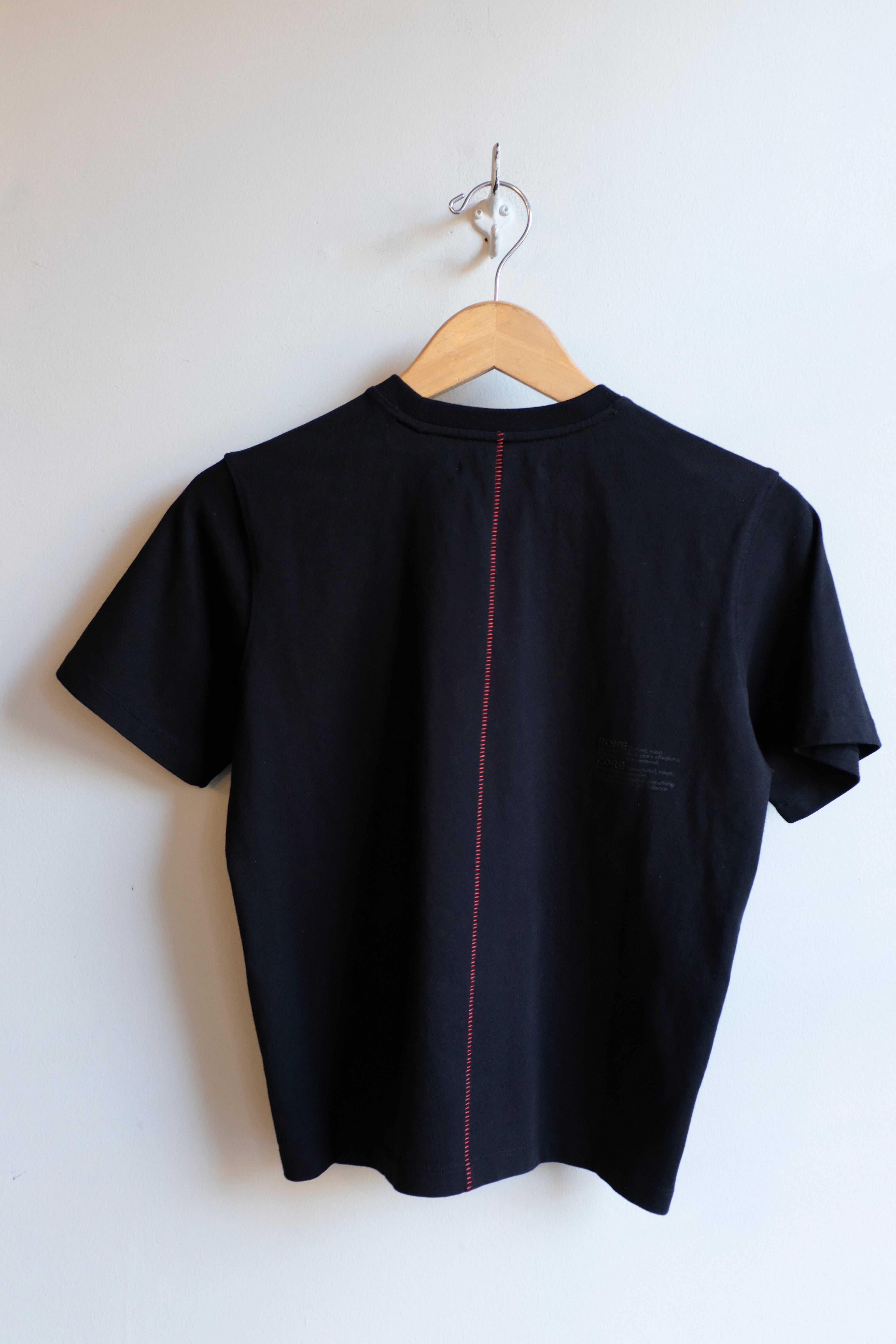 Homecore - Blake Tee - Black - flat back