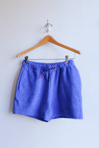 B-sides - Calypso Plush Shorts - Cobalt Blue - Front