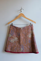 Homecore - Eloise Nympheas Skirt - Multi Khaki - flat front