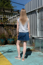 Load image into Gallery viewer, Homecore - Lucie Adon Skirt - Washed Denim - back
