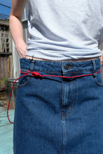 Load image into Gallery viewer, Homecore - Lucie Adon Skirt - Washed Denim - front detail
