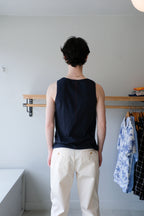 Marcel Light Tank Top - Navy
