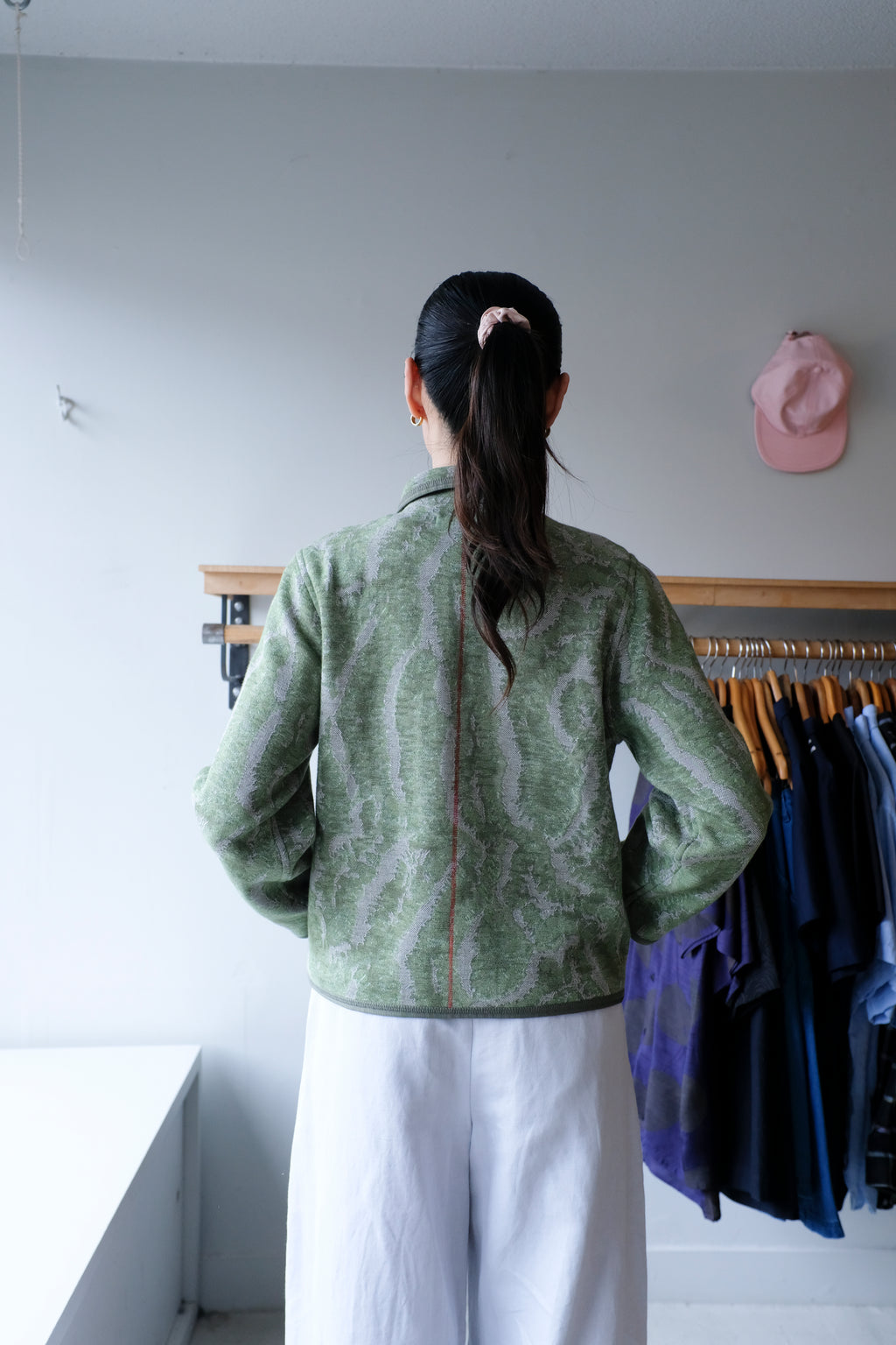 Mia Coral Jacket - Green Multi