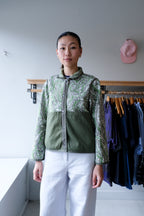 Mia Coral Jacket - Green Multi