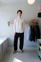 Pala Nayla Shirt - Ecru Stripes