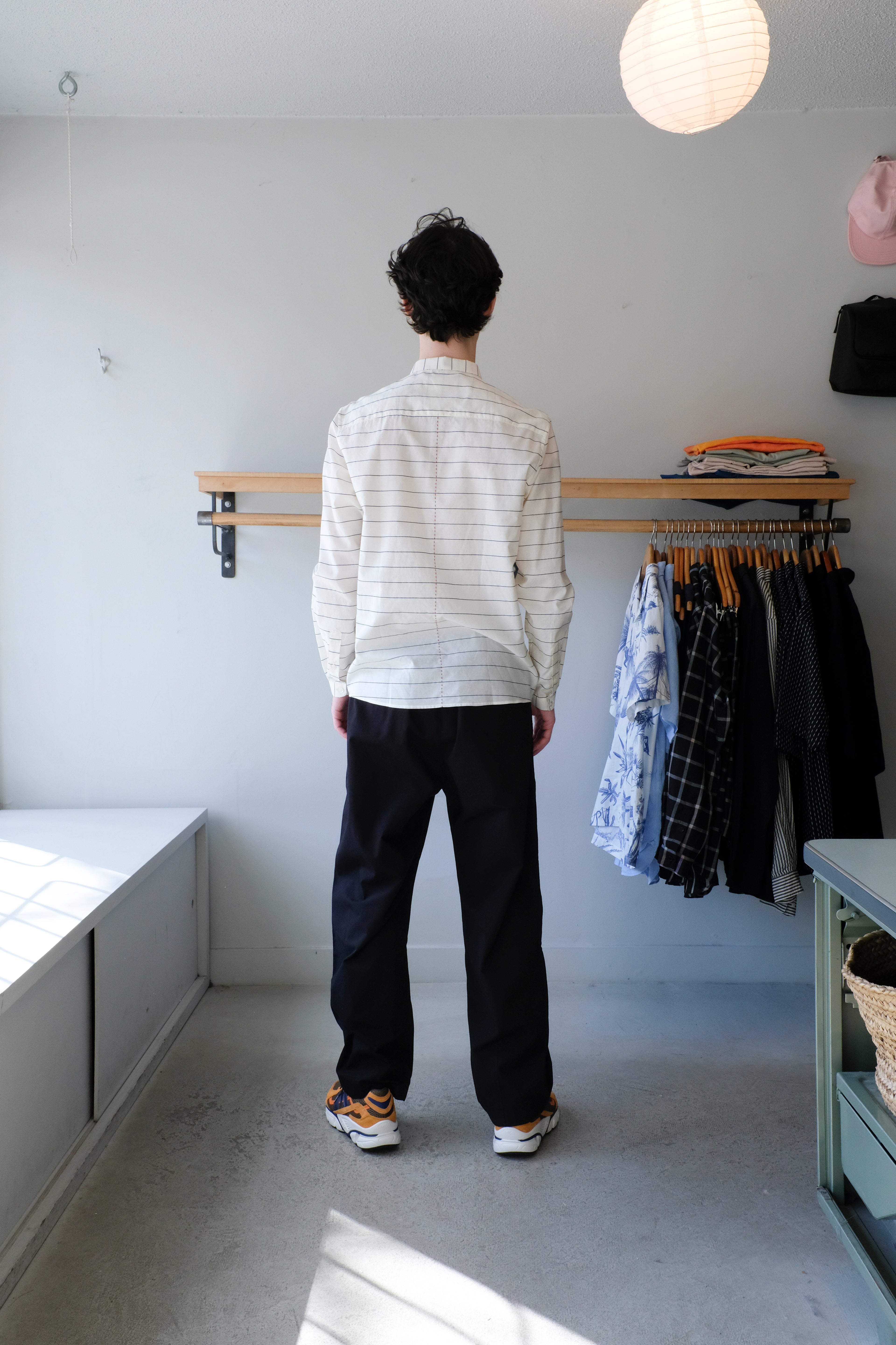 Pala Nayla Shirt - Ecru Stripes